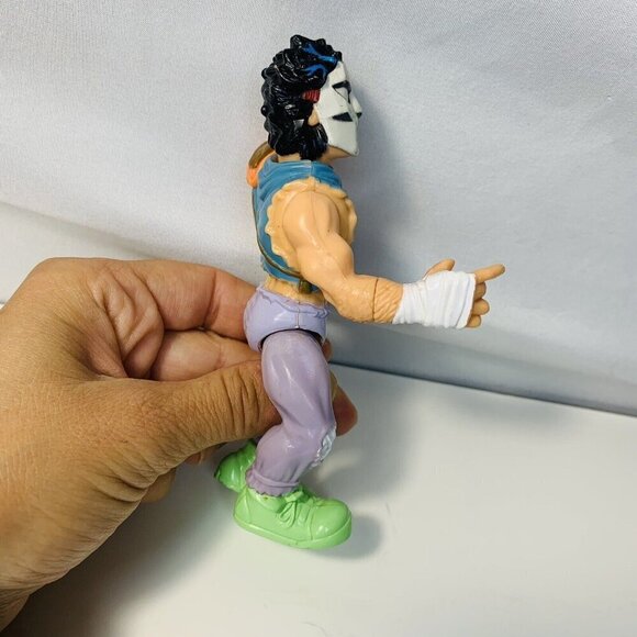 Vintage Teenage Mutant Ninja Turtles TMNT Casey Jones Figure Playmates - 1989 - Picture 7 of 9